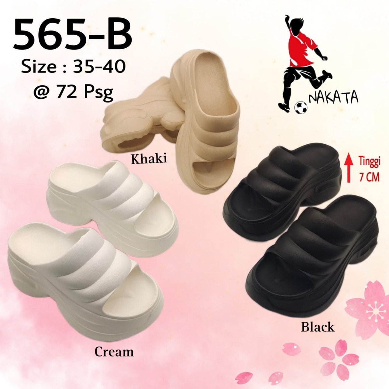 Slip On Premium Wedges 7cm