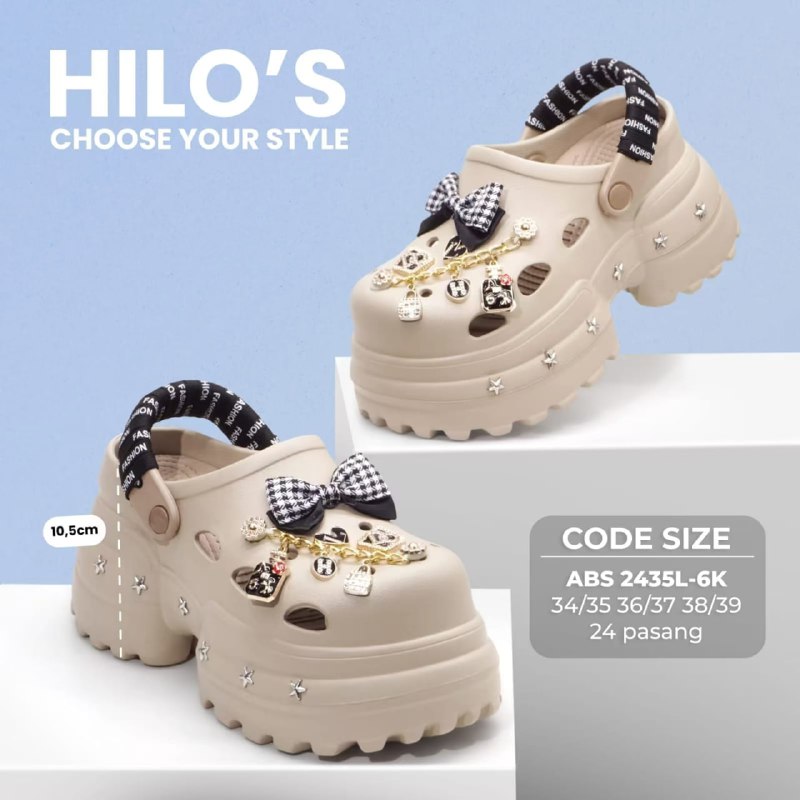 Sandal Baim Cantik Tali Belakang Tinggi 10,5cm